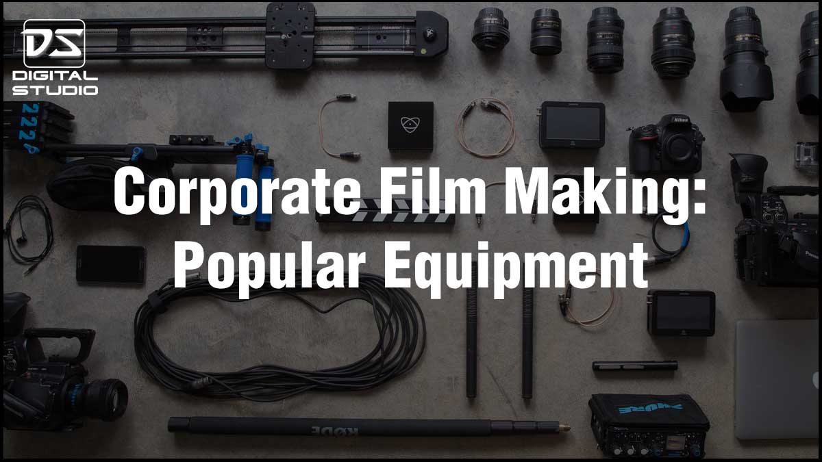 Corporate film making equipment