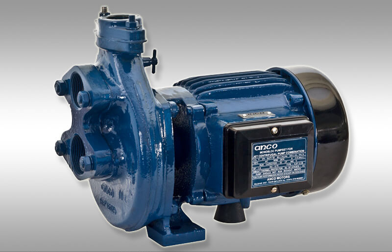 water pump with blue colour