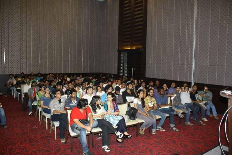 Audience at 48HFP event in Mumbai