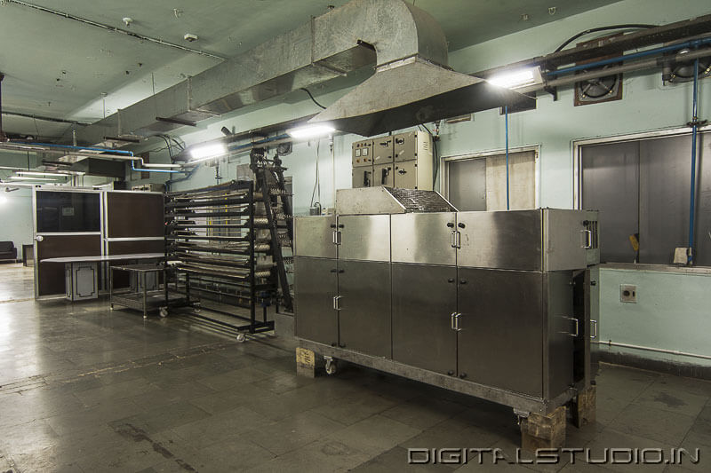 Photography of  food processing  Plant