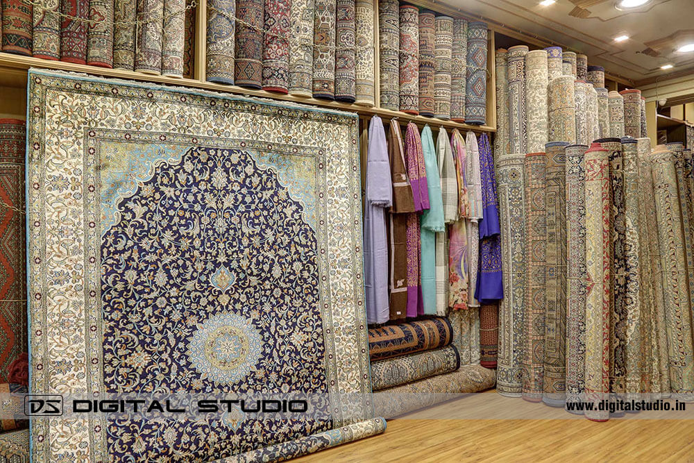 Silk Oriental Carpets & Rugs Showroom in Mumbai