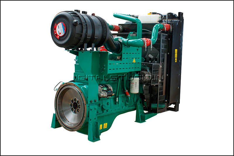 industrial genset photograph