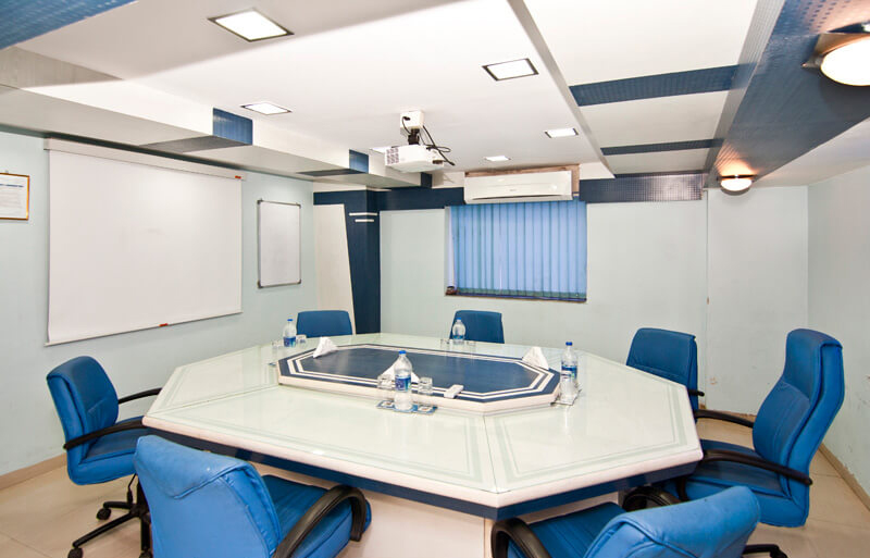 Meeting room in a pharma plant