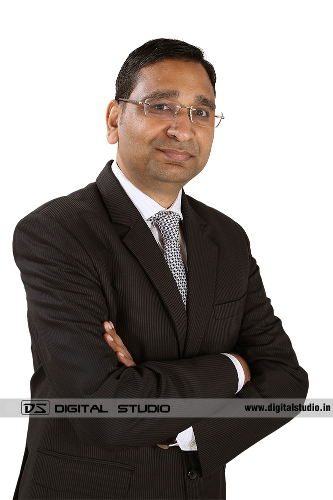 In Studio shoot of corporate executive