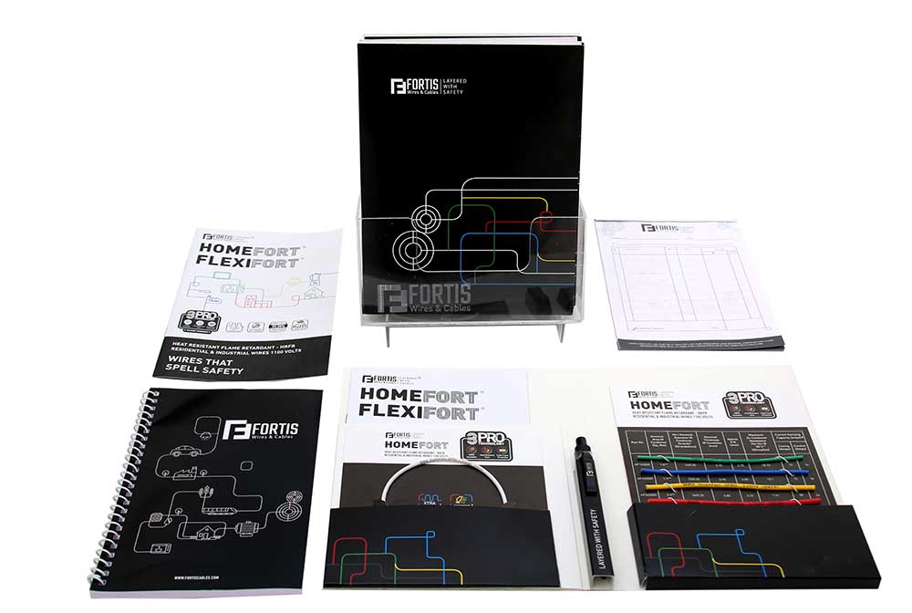 Pack shot of wire samples