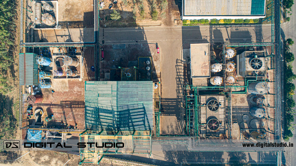 Drone shot - Chemical Plant