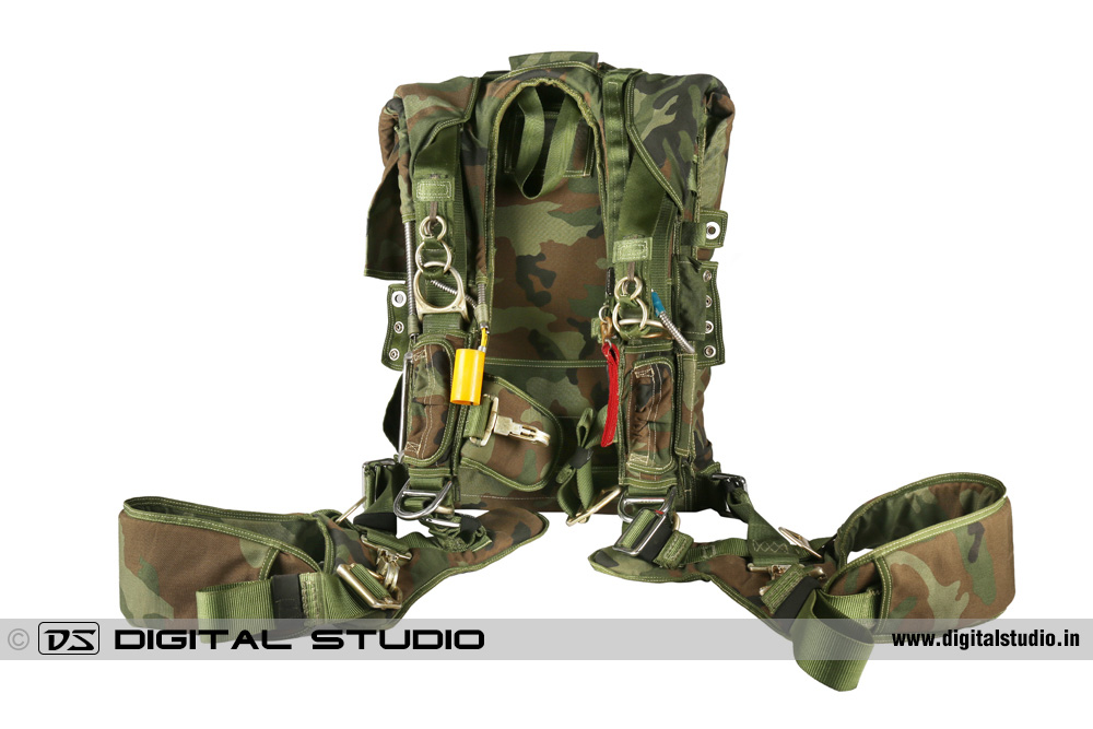 Army parachute backpack