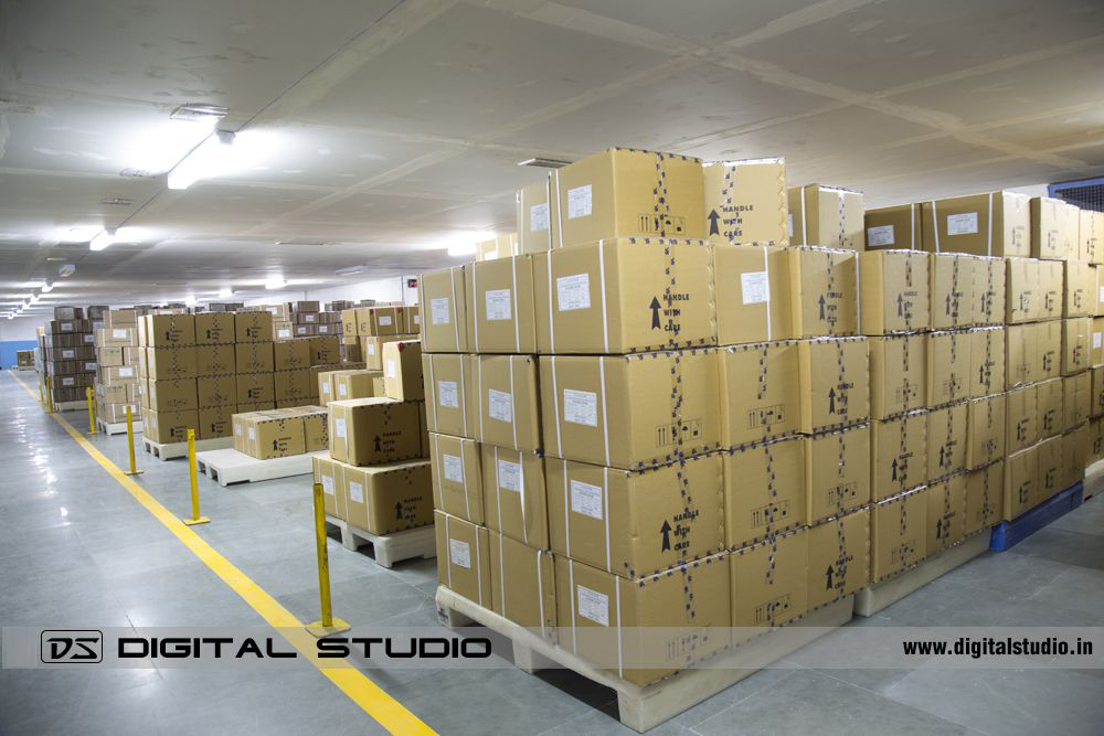 Pharma Warehouse Photography at Vapi