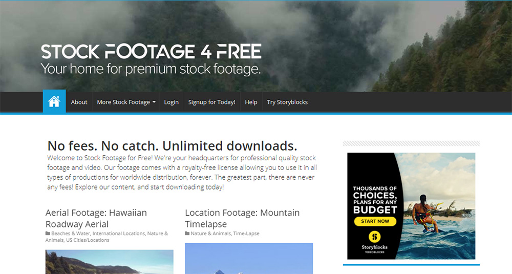 Stock Footage 4 free home page