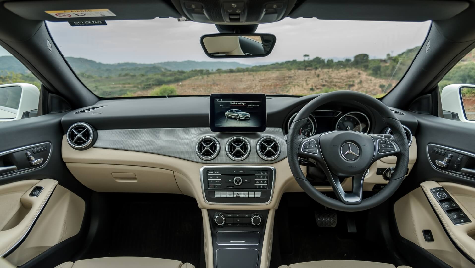 Mercedes Benz CLA Dashboard