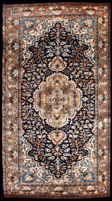 Floral Design Kashmir rug