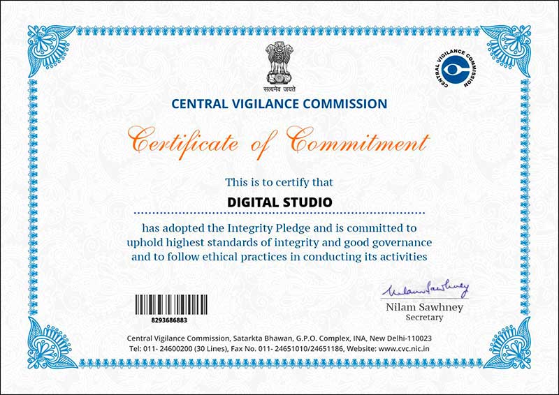 Commitment Certificate