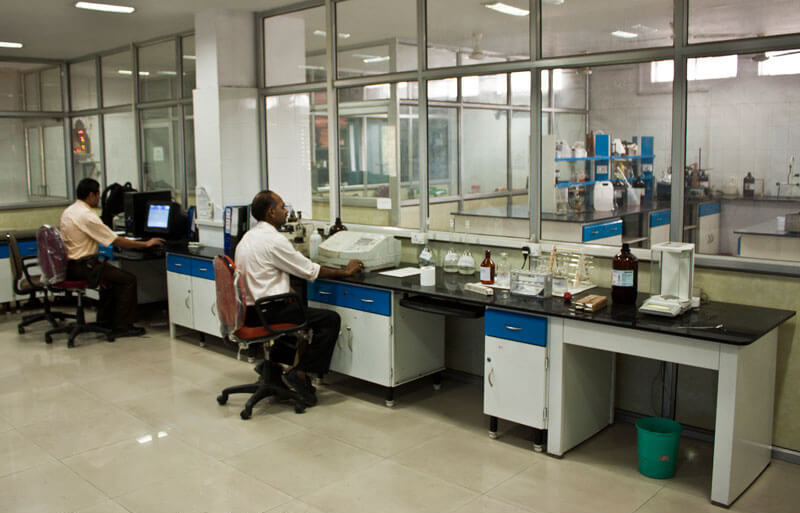 Petrochemical plant control room