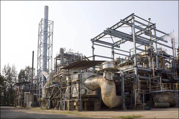 Exterior of a Petro Chemical Plant in Taloja MIDC