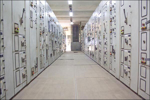 Control Panels of a petrol chemical plant