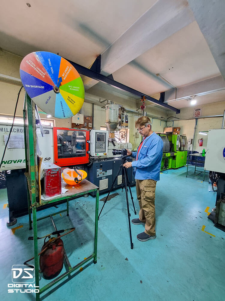 CNC machines shoot