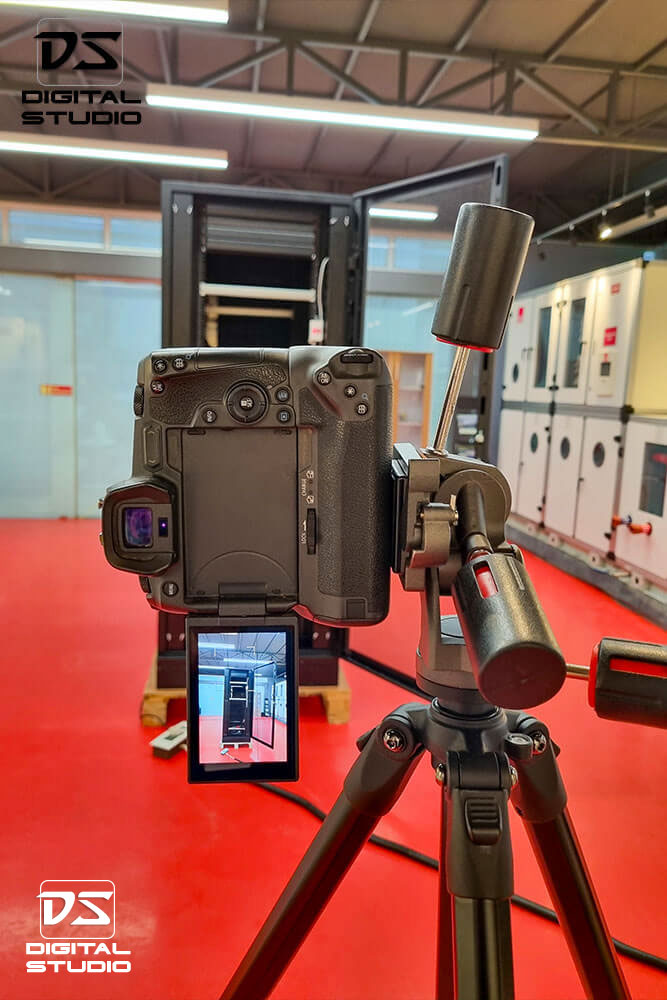 Industrial shoot of air filters