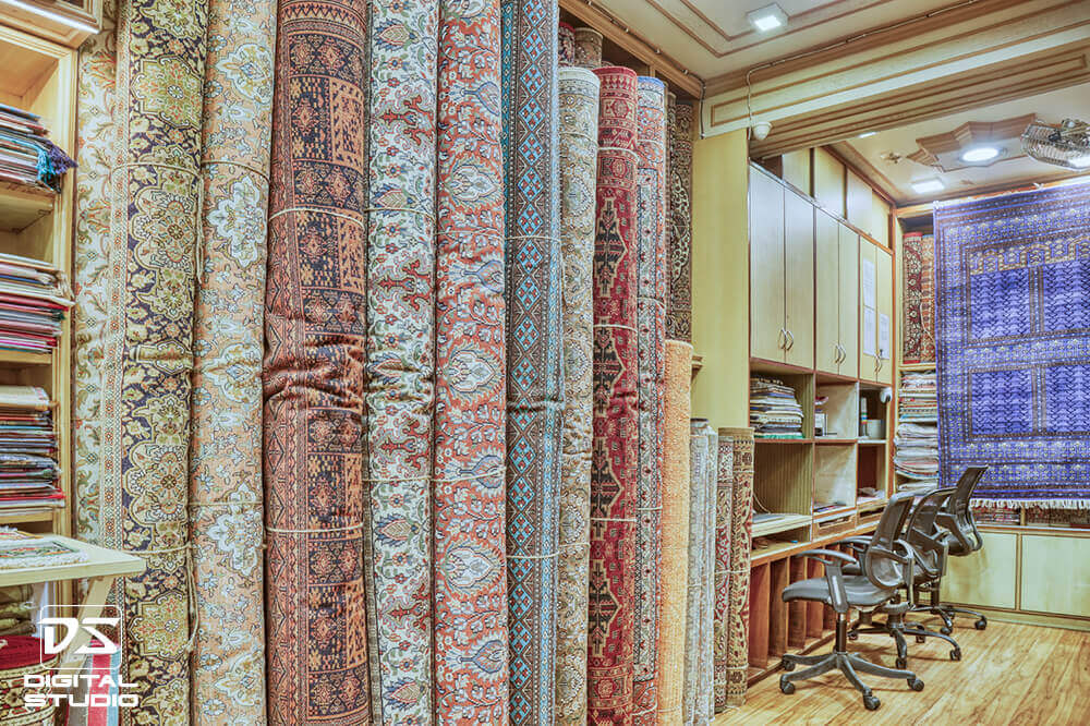 Profesional photograph of showroom