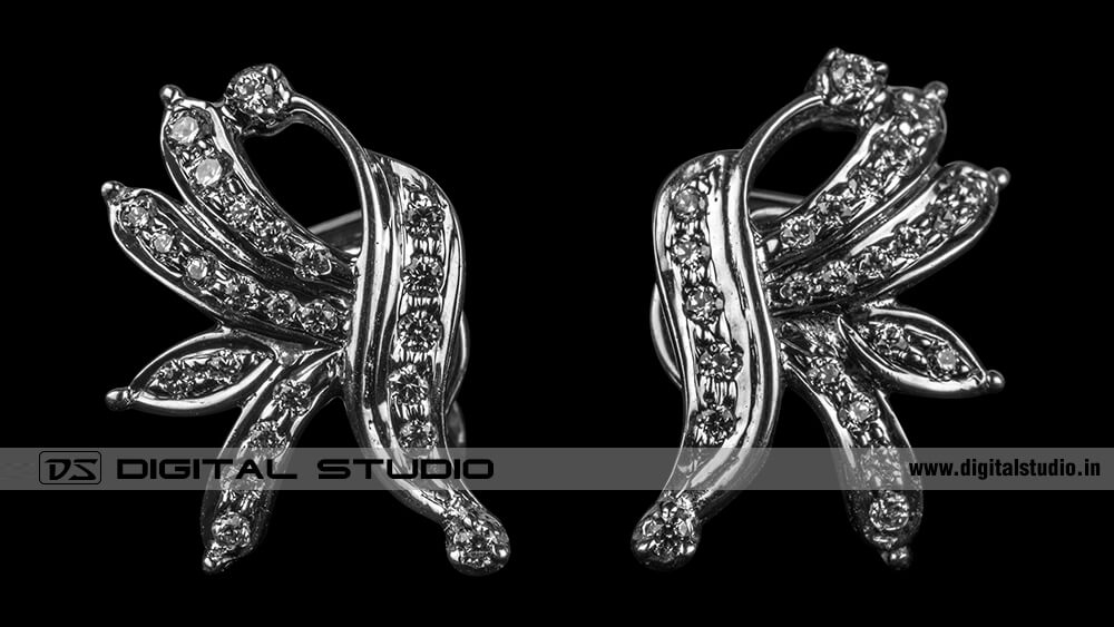 Diamond Earring Photograph