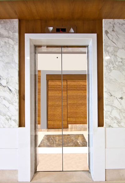 Elevator inside photograph