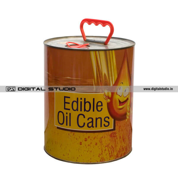 Edible Oil can