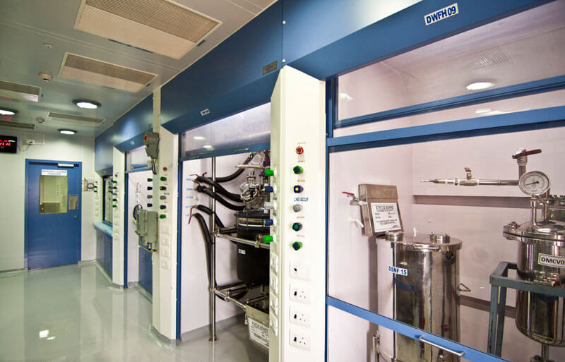 laboratory in a pharma plant