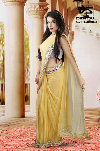 Model with sari for portfolio
