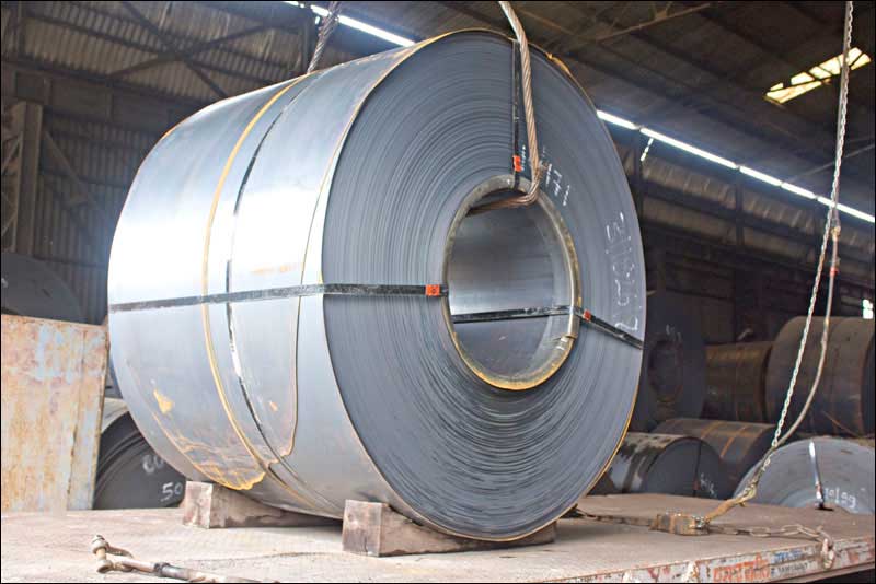 Steel sheet cutting plant at Taloja