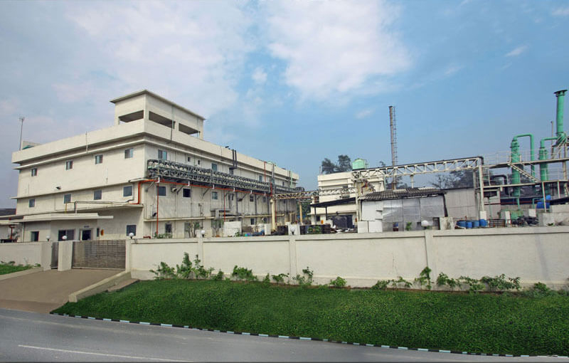 Exterior of a pharma plant in Vapi