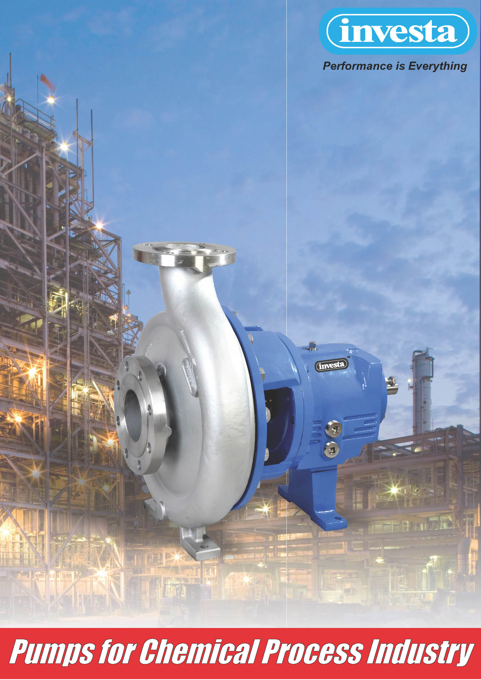 Metallic Pumps Brochure for a company in Valsad; Gujarat