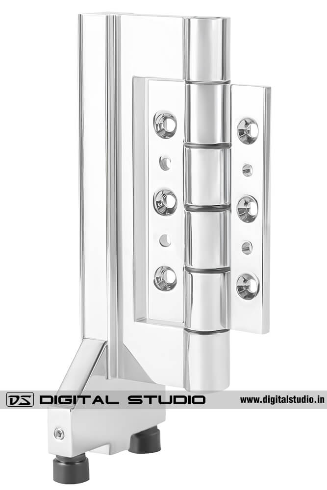 Edited Photograph of ahigh quality door hinge