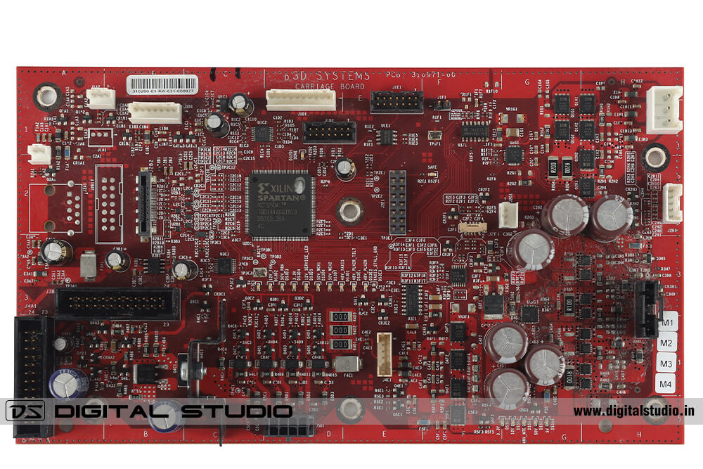 High details PCB photograph