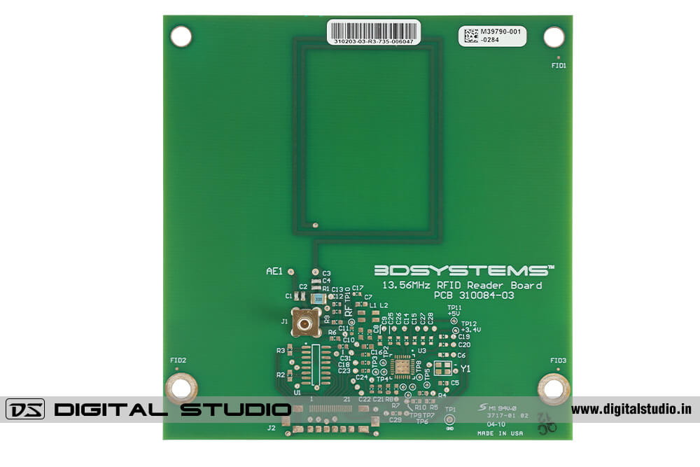 PCB with large empty space