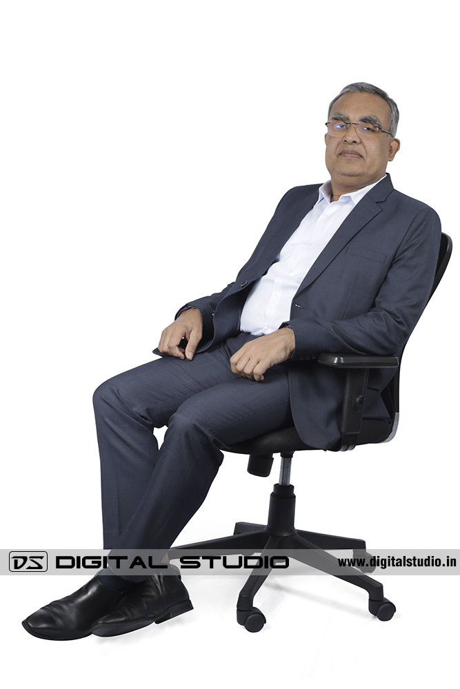 Managing director on chair