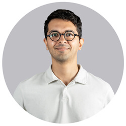 Professional LinkedIn profile headshot photographed on-site for a corporate team in Mumbai.