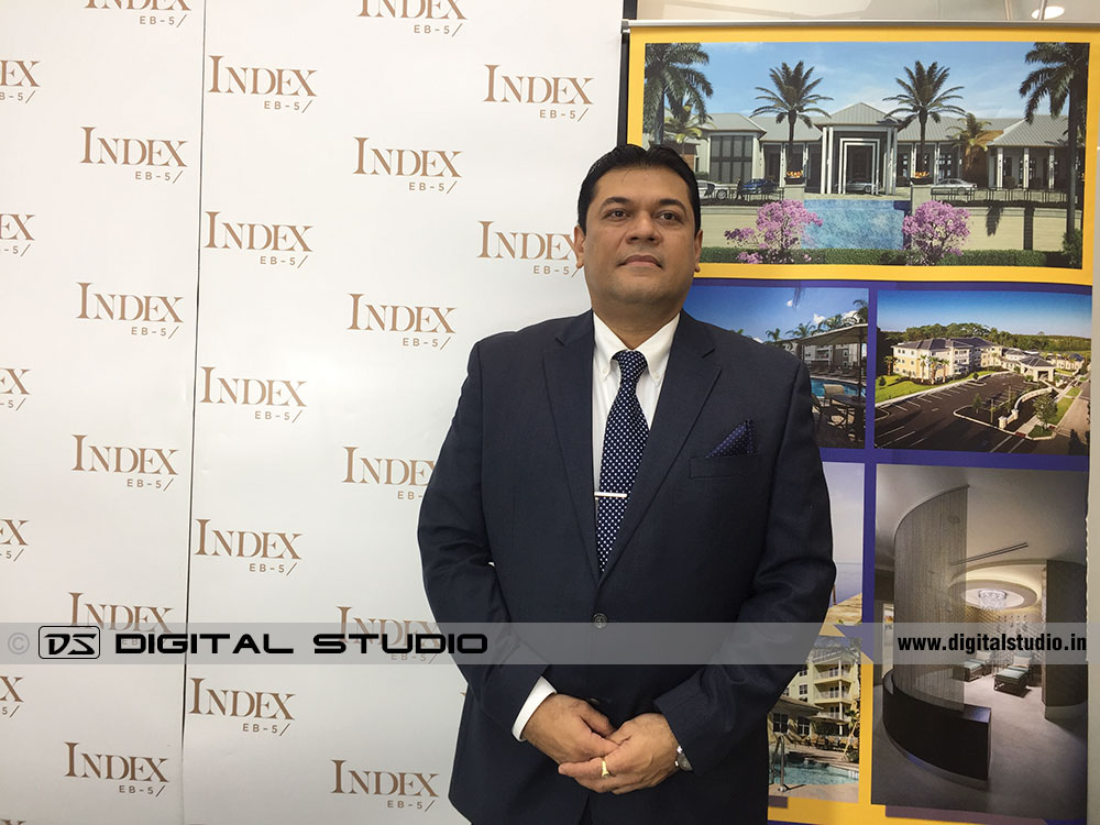 Managing Director posing
