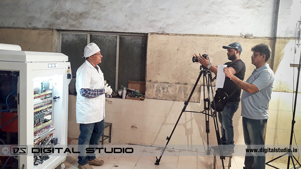 HD video shoot with voice recording
