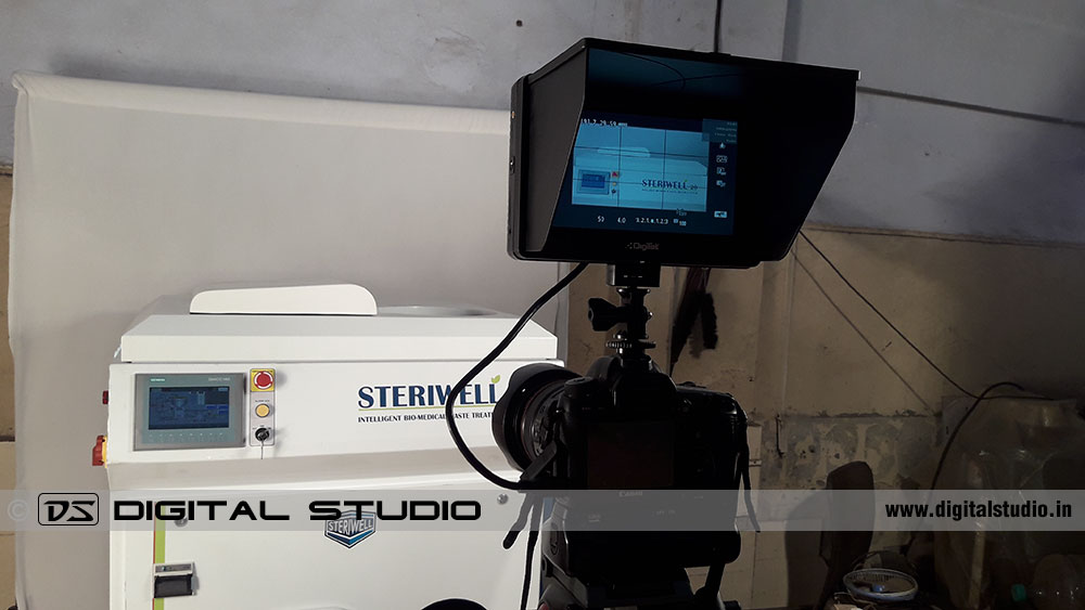 Behind the scene shoot