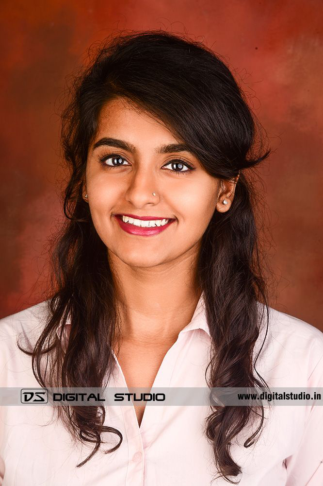 Smiling young female