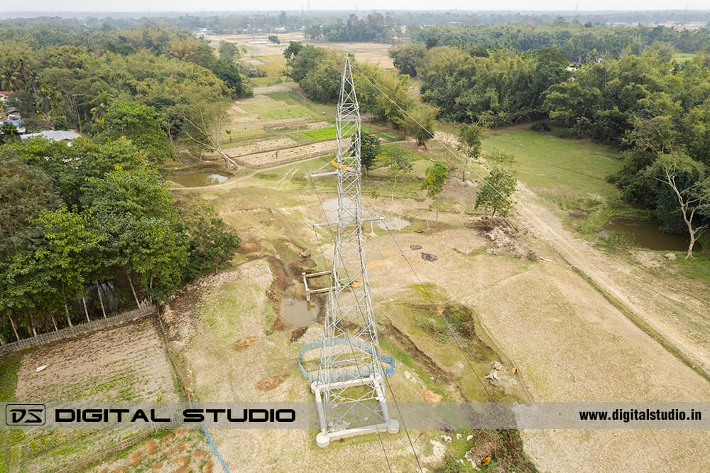 Electricity Pylon in Assam