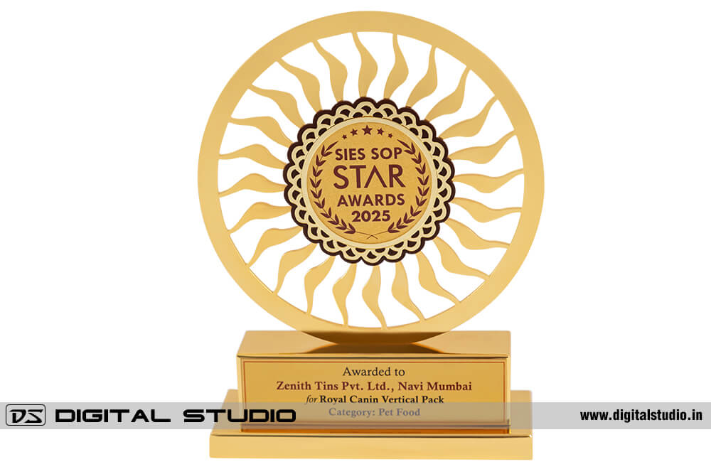 Metal tin - Award