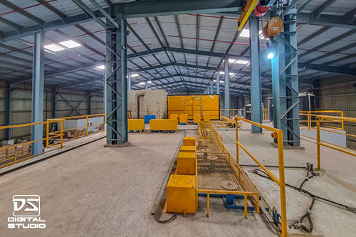 Ambernath MIDC factory - ground level shot