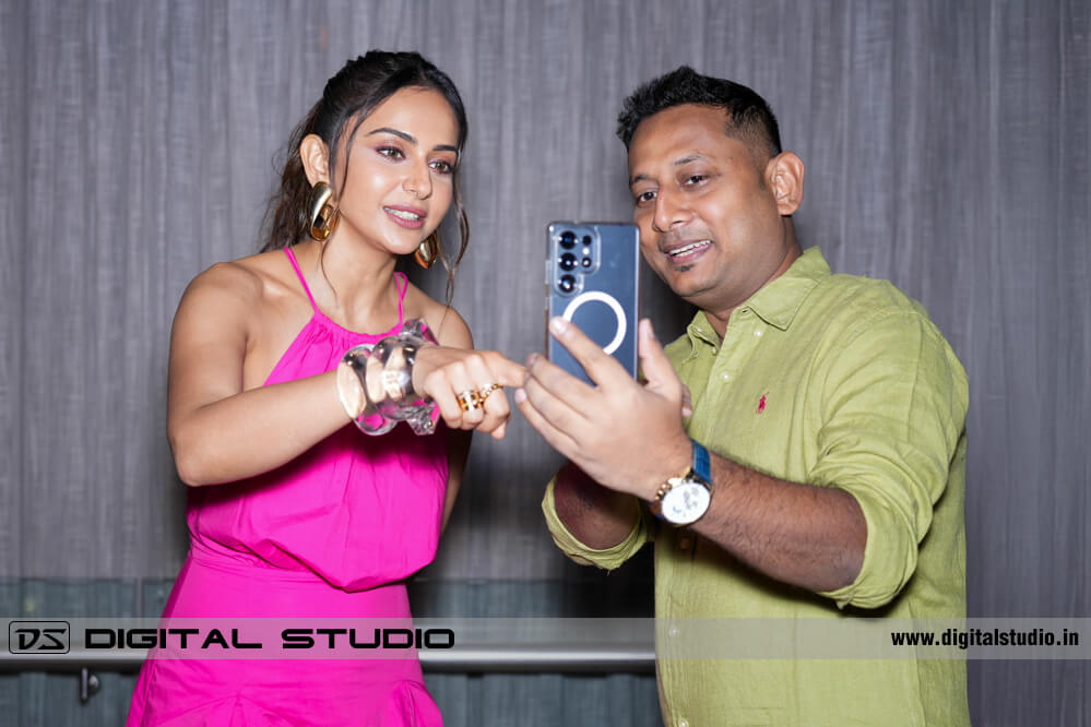 Selfie with a host