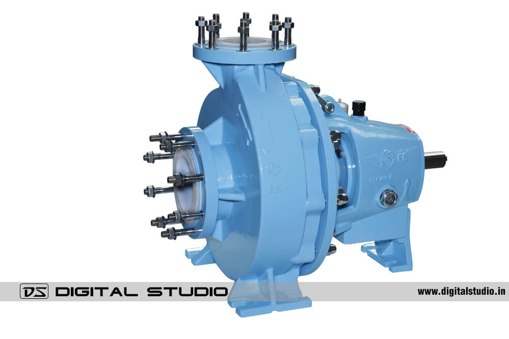 Chemical process non-metallic pump