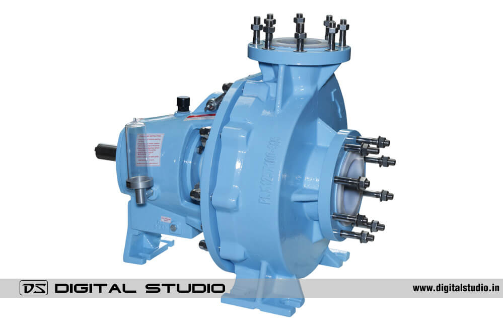 Chemical process non-metallic pump