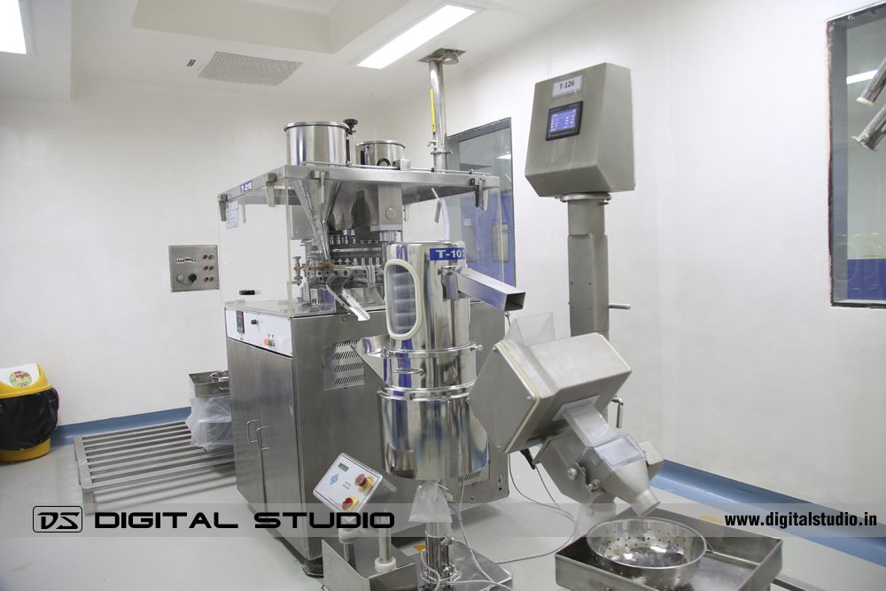 Pharma Machines and Equipment Photography 