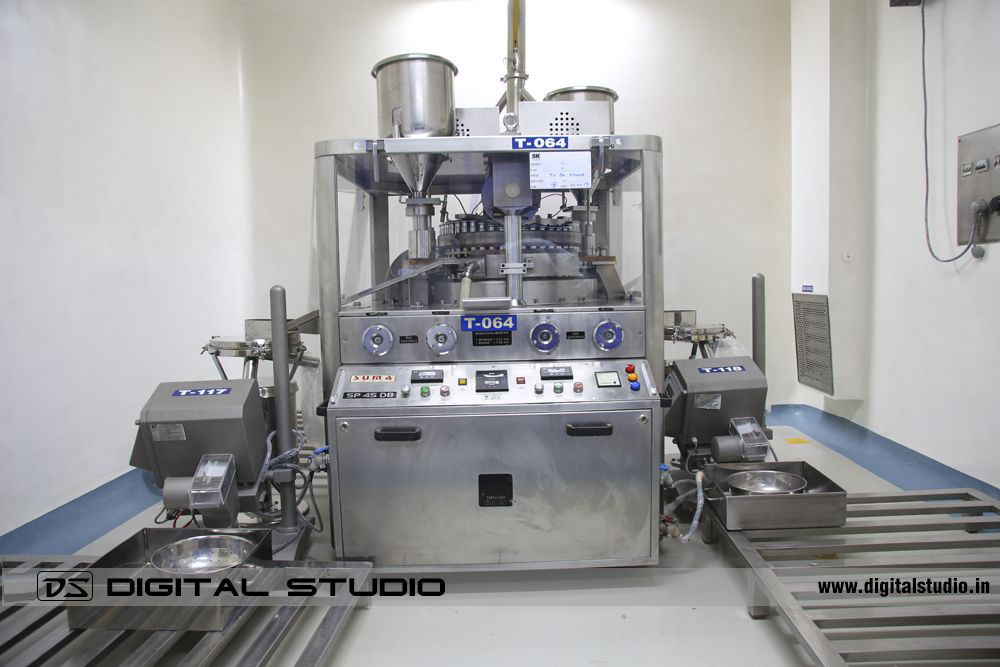 Pharma Machines and Equipment Photography 