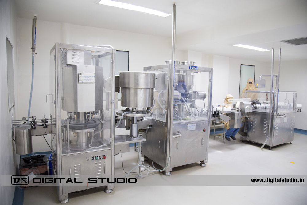 Pharma Machines and Equipment Photography 