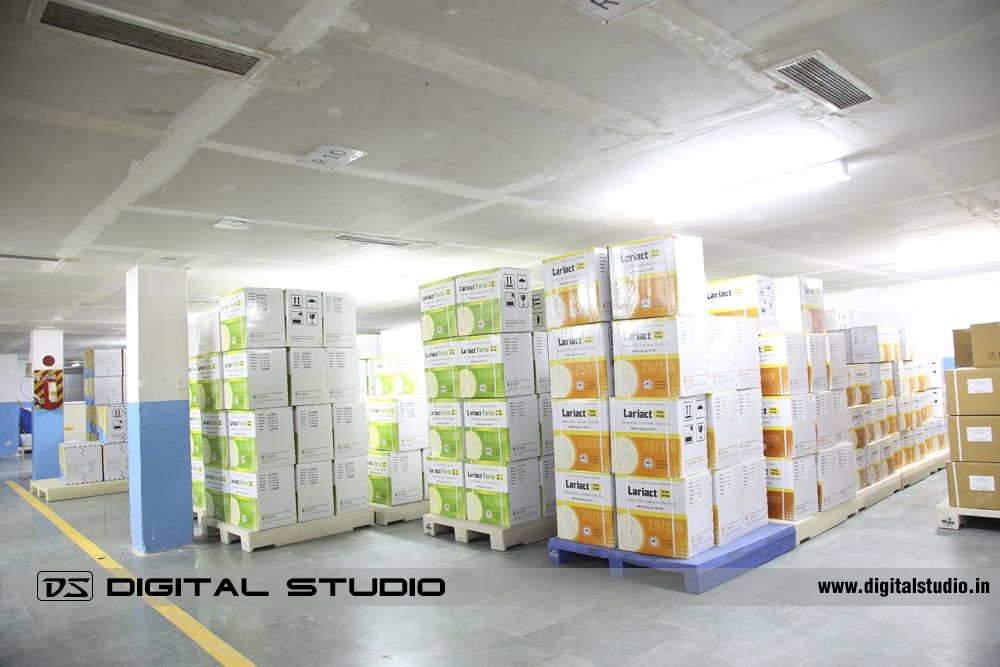 Pharma Warehouse Photography at Vapi