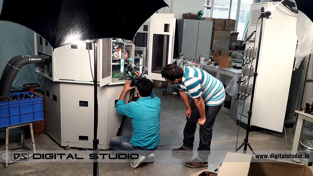 industrial video shoot